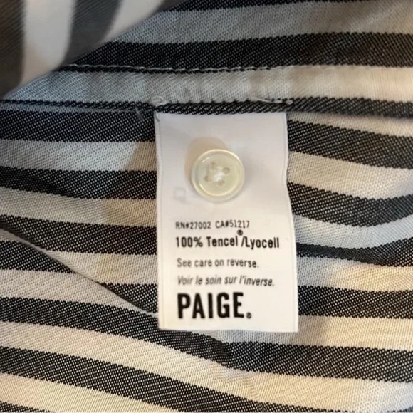 Paige Elora French Cuff Button Down Blouse - Picture 4 of 5